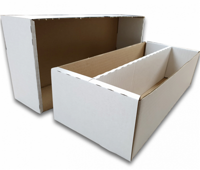 Cardbox / Fold-out Box with Lid for Storage of Cards