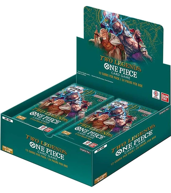 One Piece Card Game - Two Legends OP-08 - Display (24 Boosters)