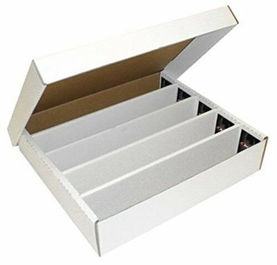 Cardbox / Fold-out Box with Lid for Storage of Cards