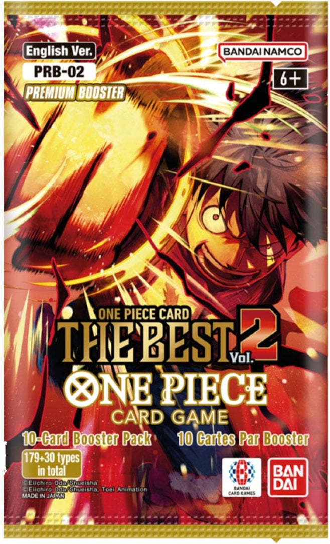 One Piece Card Game - The Best Vol.2 Premium Booster PRB-02