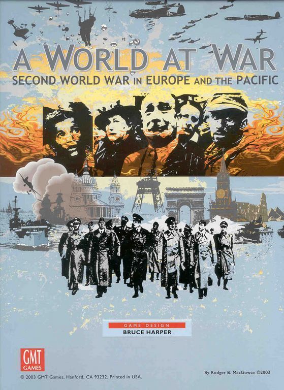 Box cover for A World at War: Second World War in Europe and the Pacific