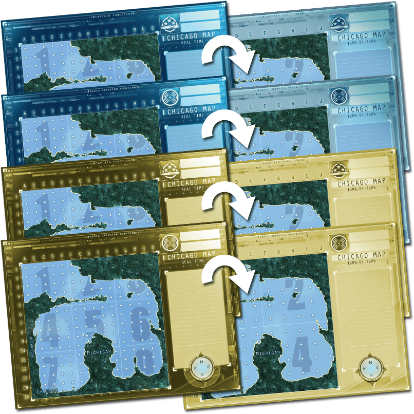 Box cover for Captain Sonar: Chicago Map