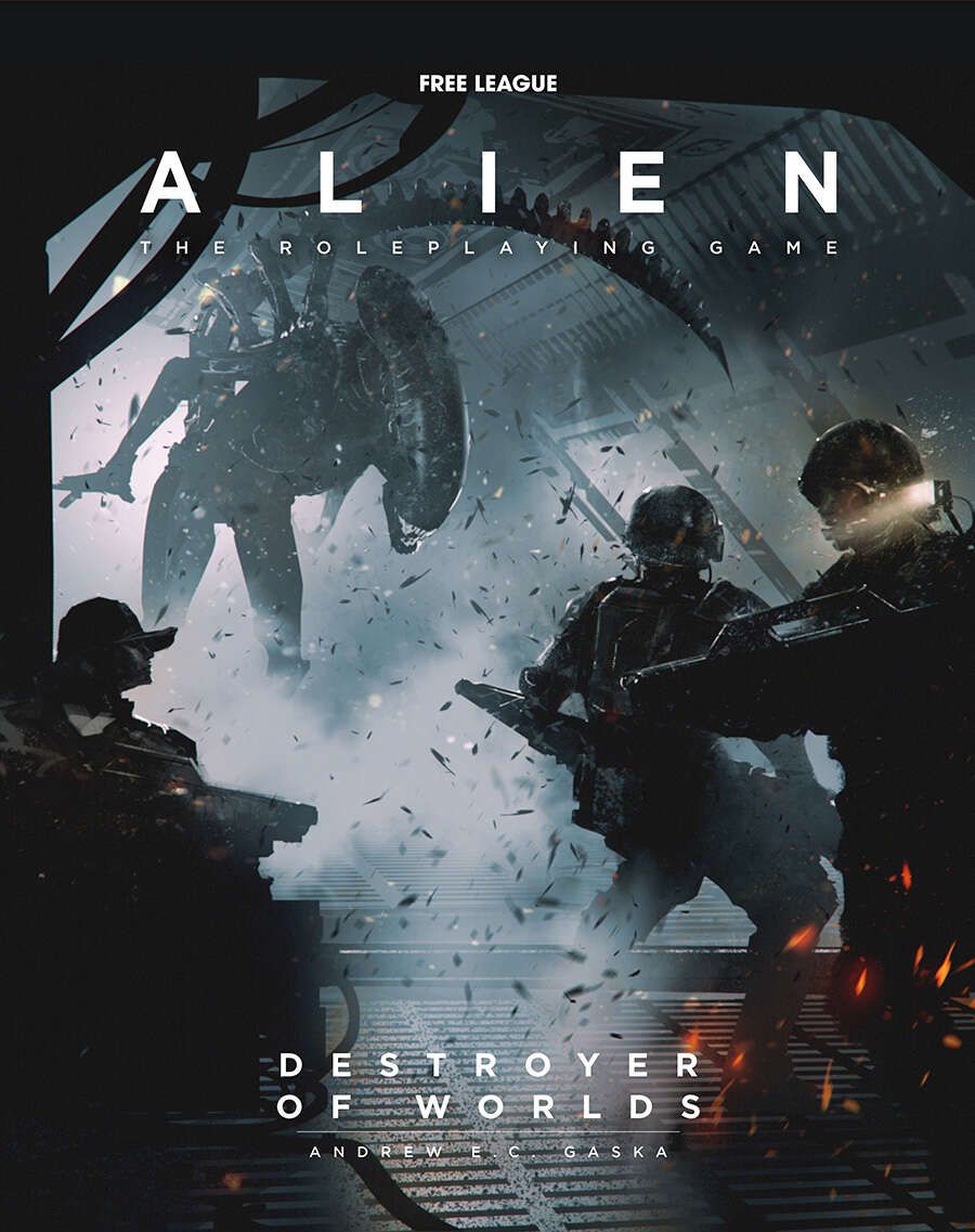 Box cover for Alien RPG: Destroyer of Worlds