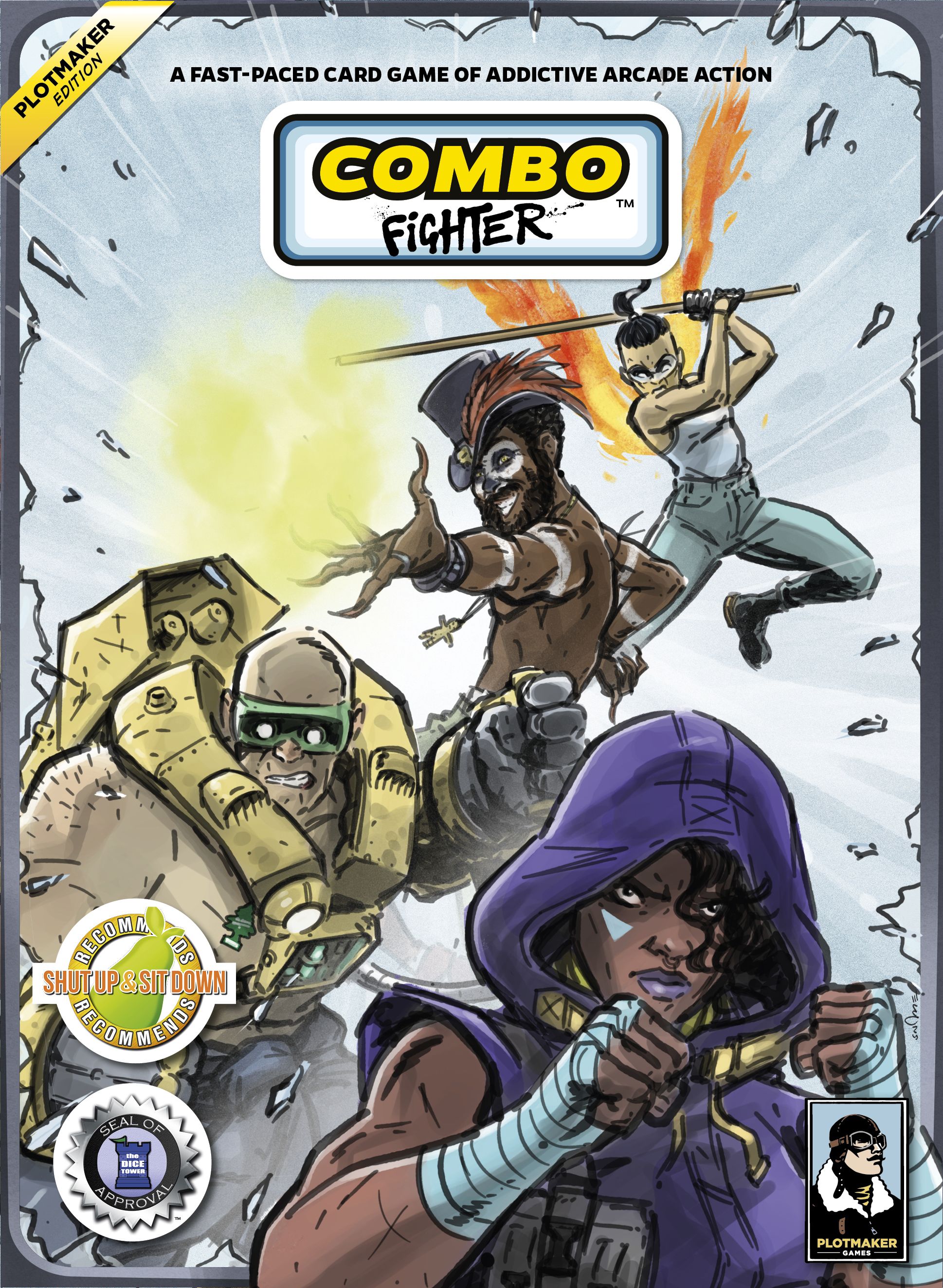 Box cover for Combo Fighter: Plotmaker Edition – Pack 1