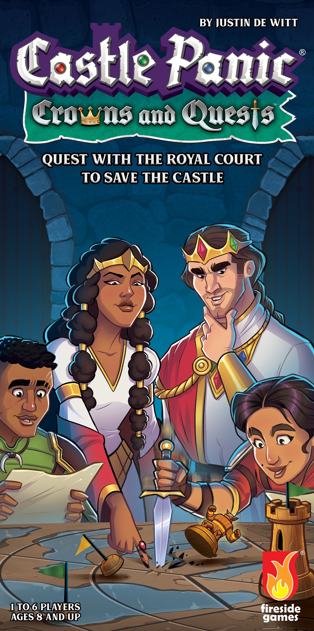 Box cover for Castle Panic: Crowns and Quests