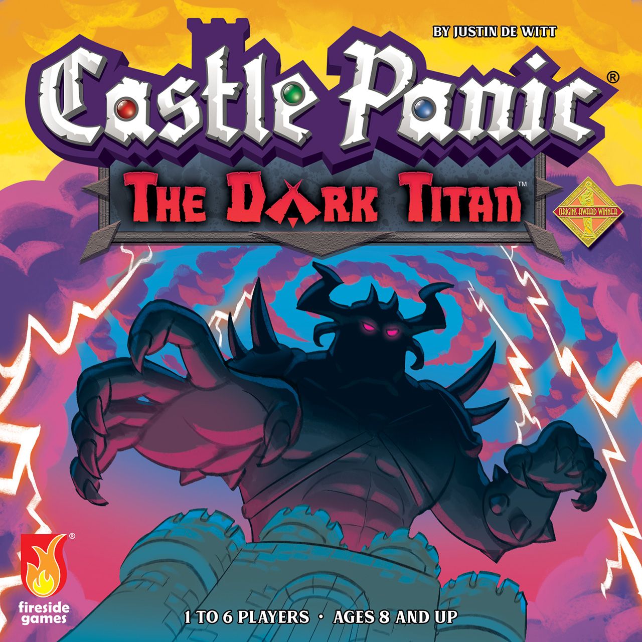 Box cover for Castle Panic: The Dark Titan