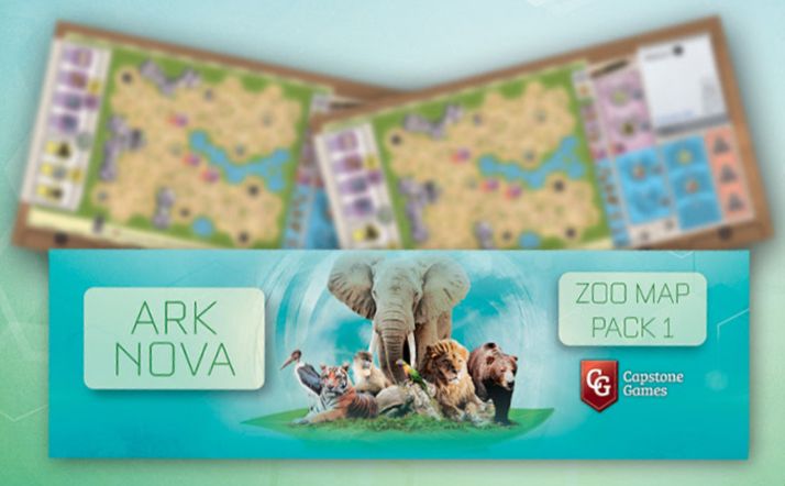 Box cover for Ark Nova: Zoo Map Pack 1