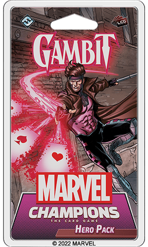 Box cover for Marvel Champions: The Card Game - Gambit Hero Pack
