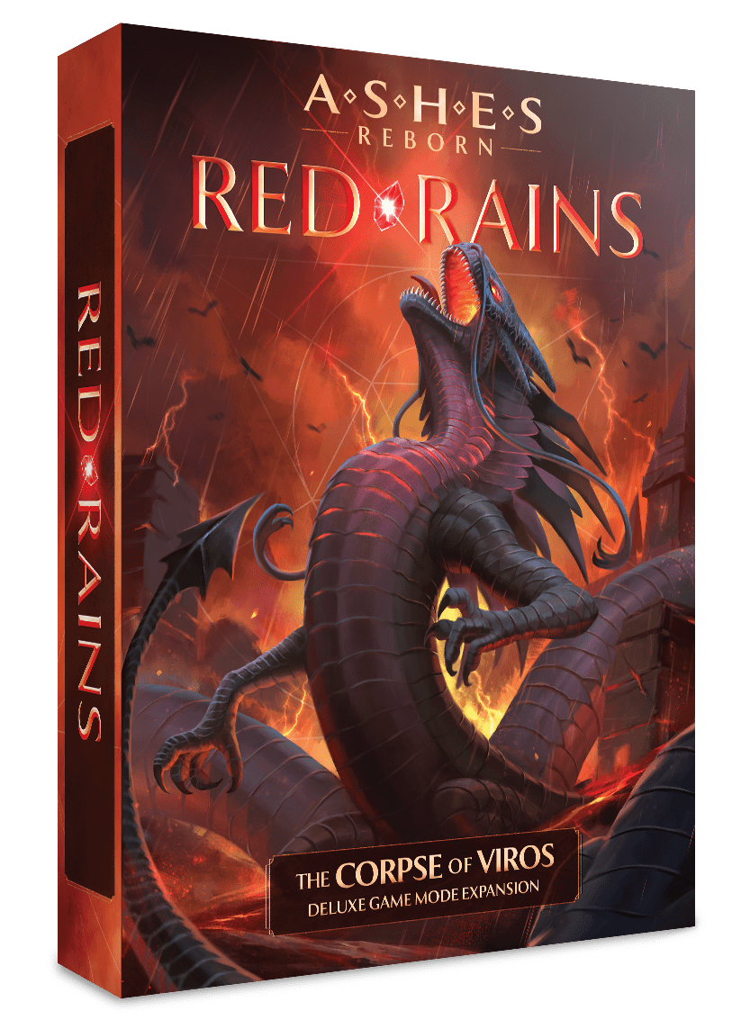 Box cover for Ashes Reborn: Red Rains – The Corpse of Viros