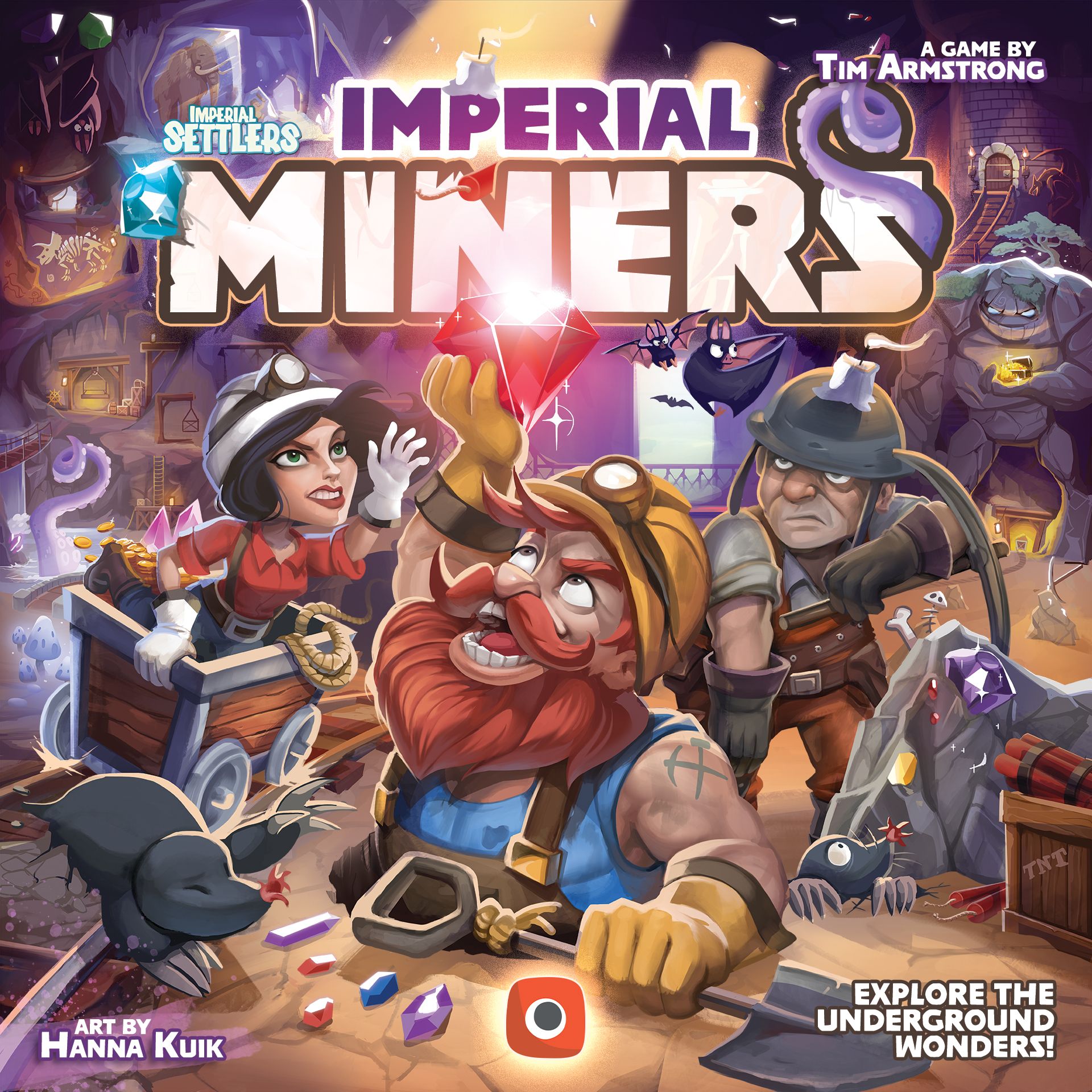 Box cover for Imperial Miners