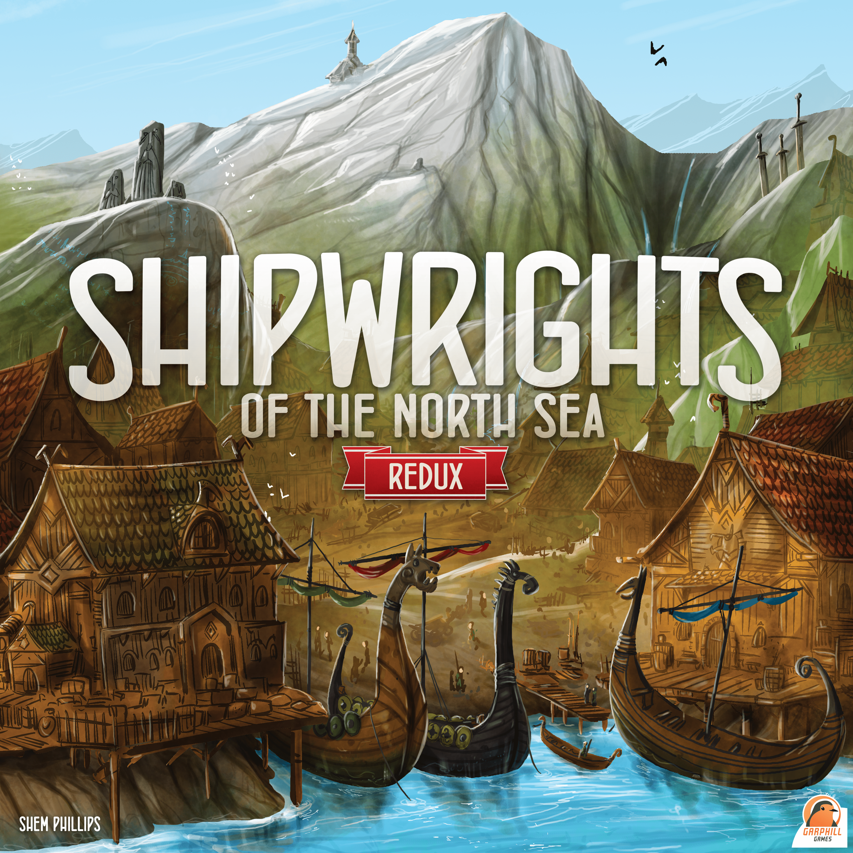 Box cover for Shipwrights of the North Sea: Redux