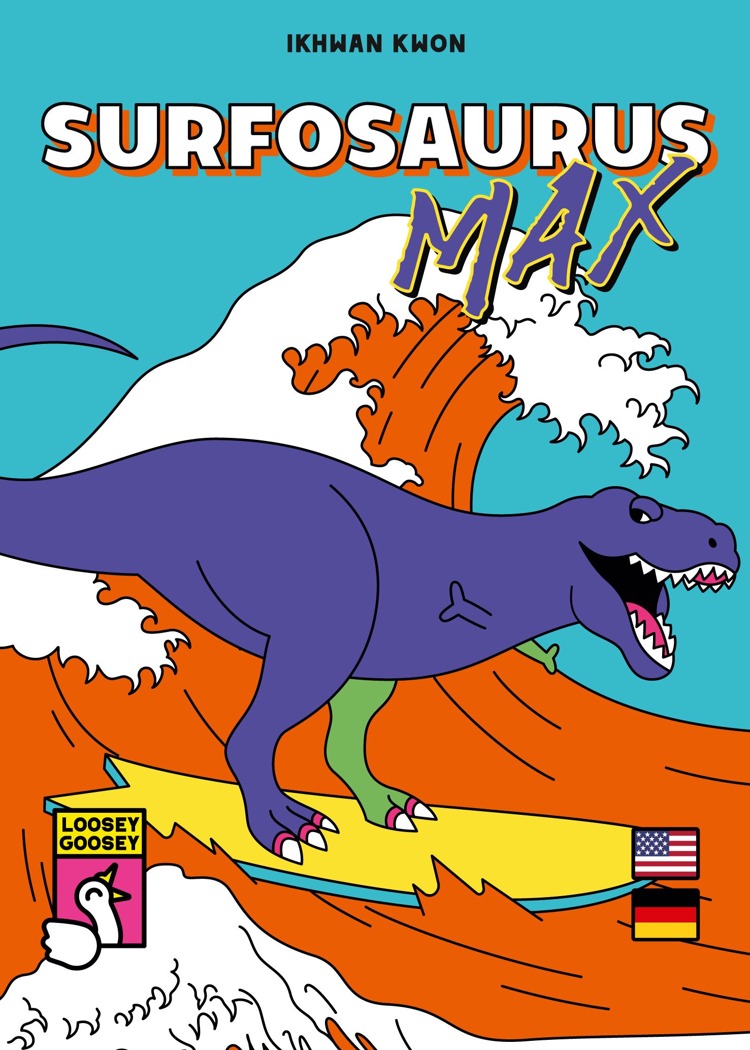 Box cover for Surfosaurus MAX