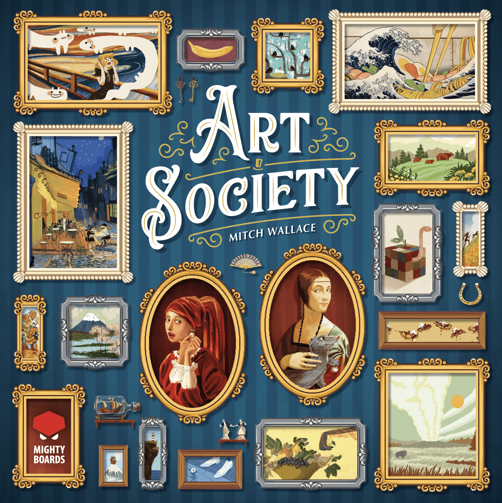 Box cover for Art Society