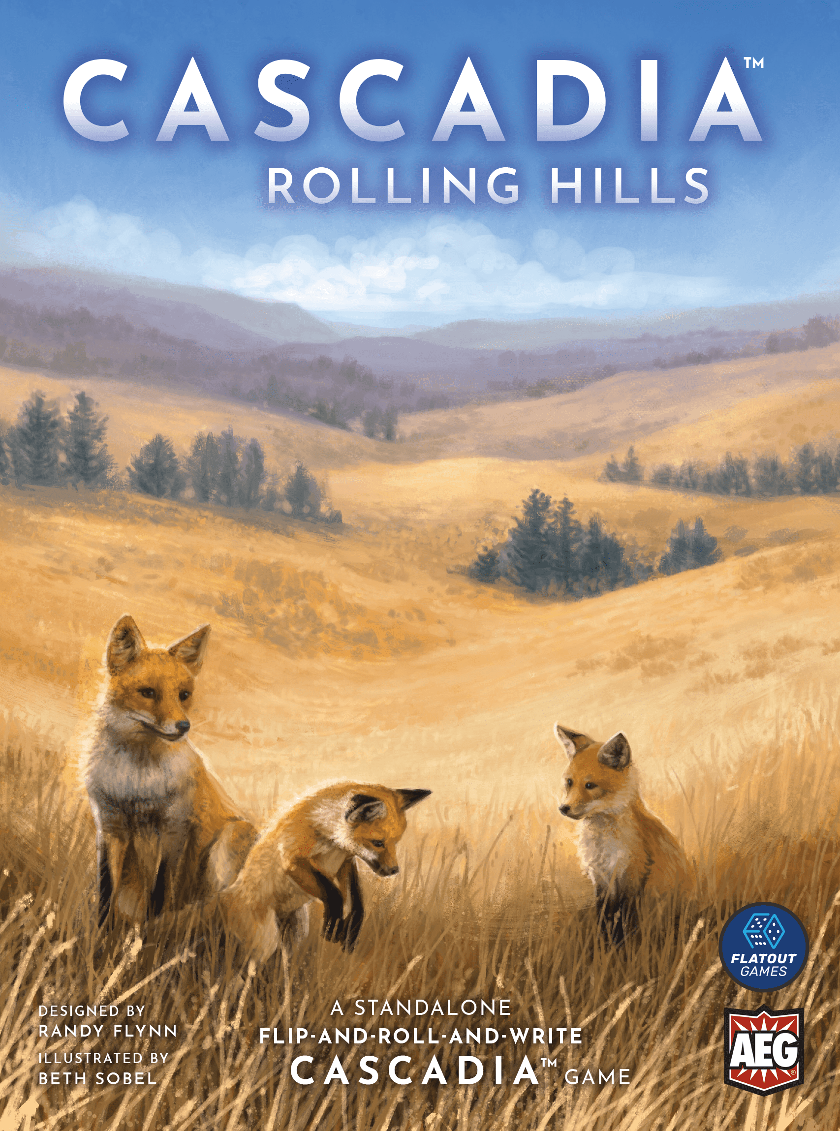 Box cover for Cascadia: Rolling Hills