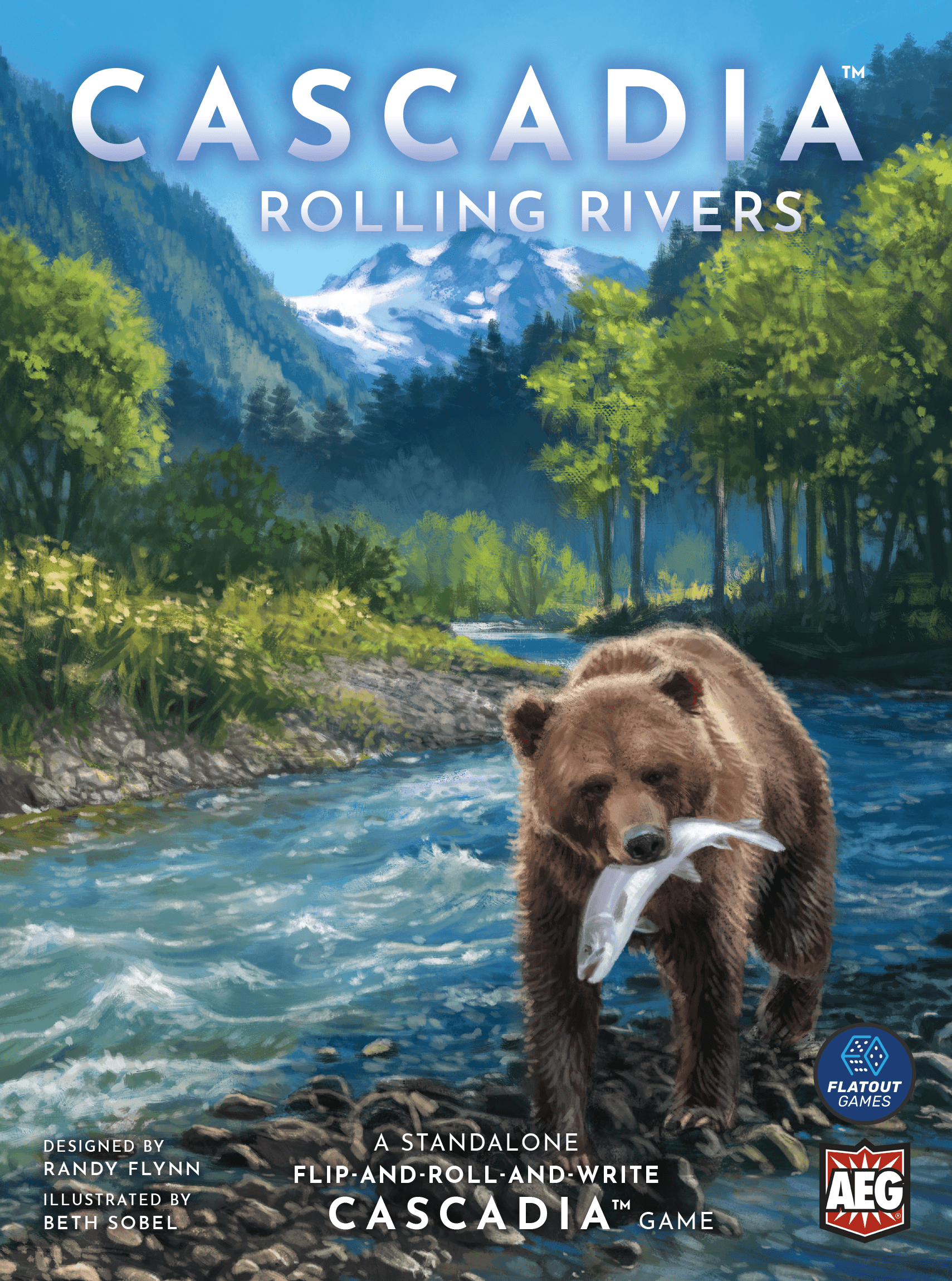 Box cover for Cascadia: Rolling Rivers
