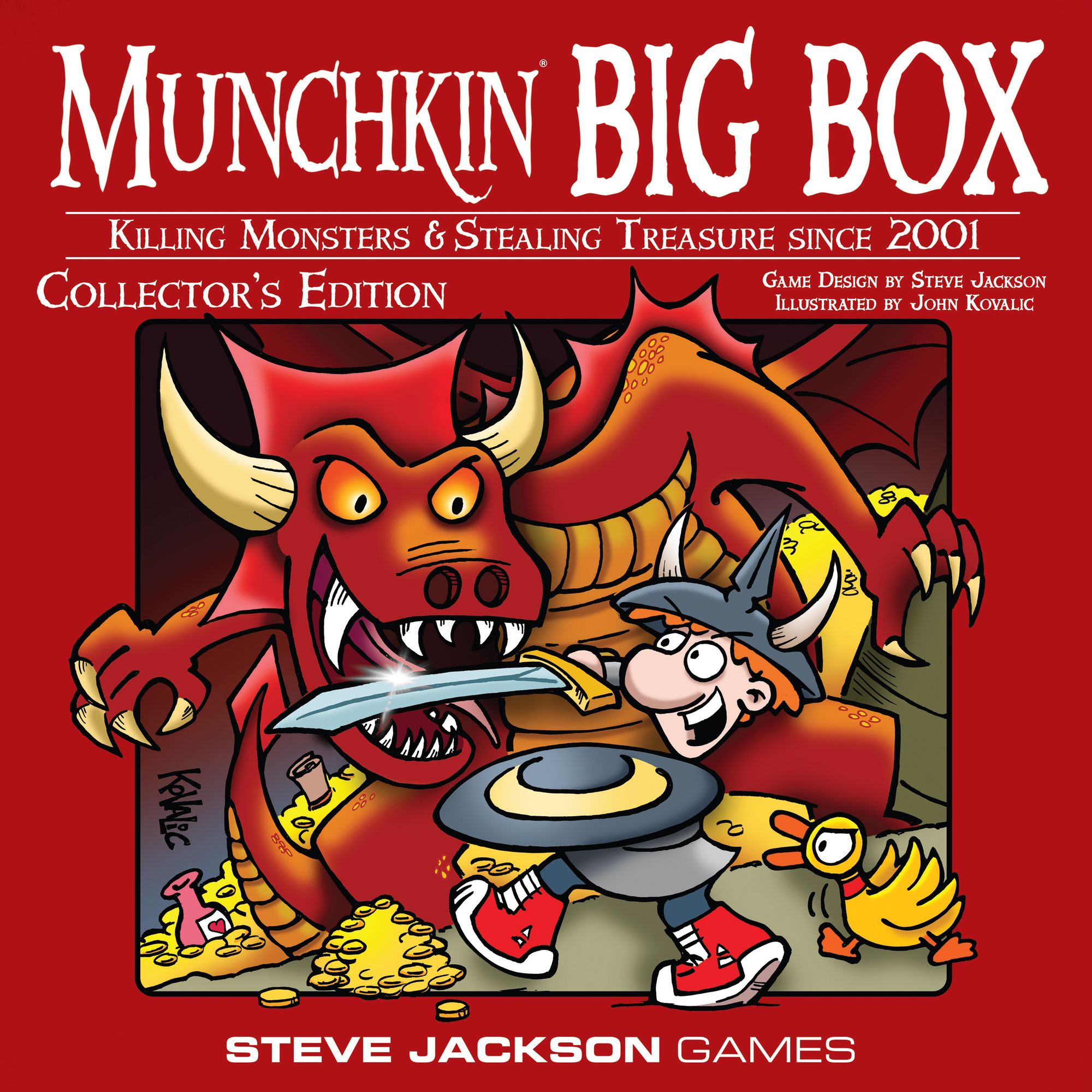 Box cover for Munchkin Big Box
