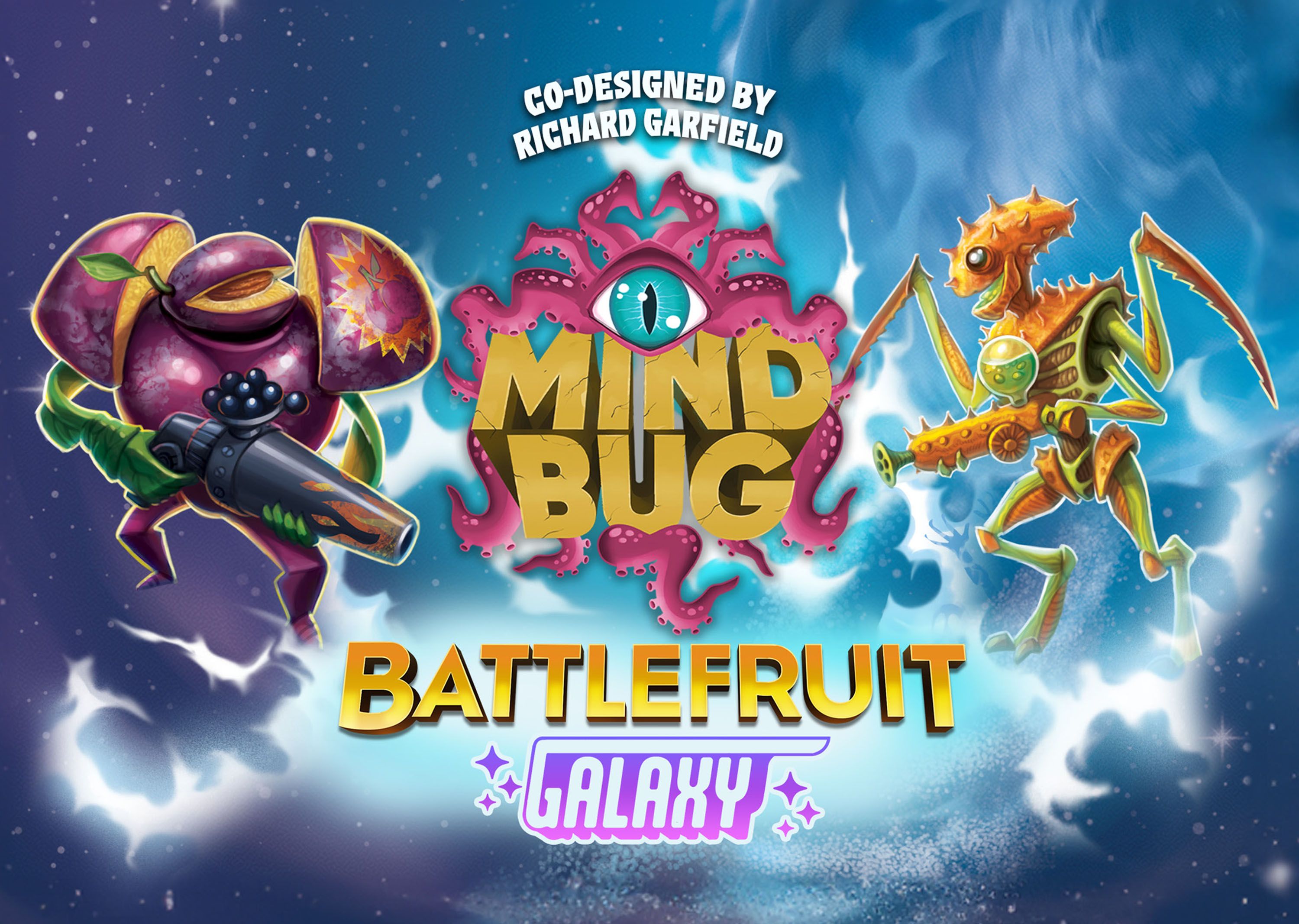 Box cover for Mindbug: Battlefruit Galaxy