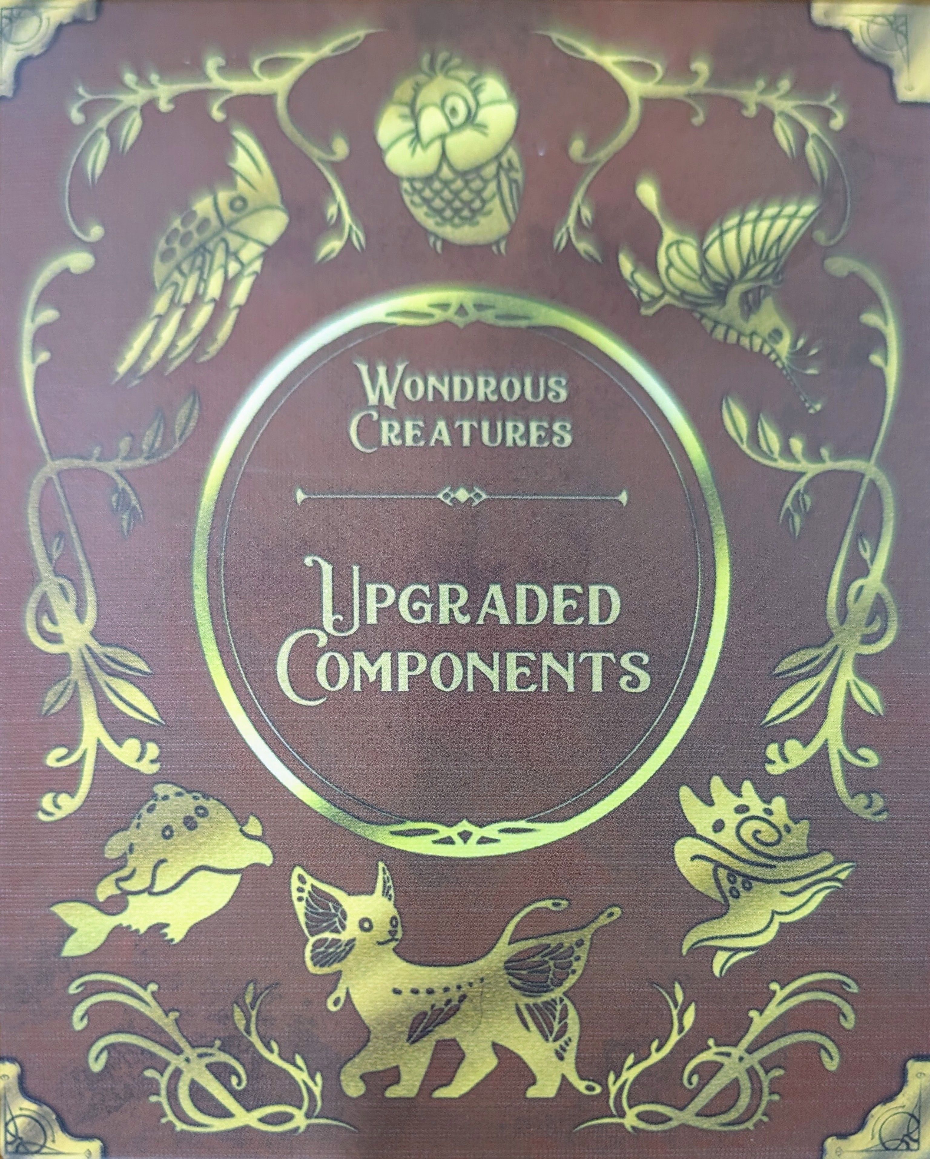 Box cover for Wondrous Creatures: Upgraded Components