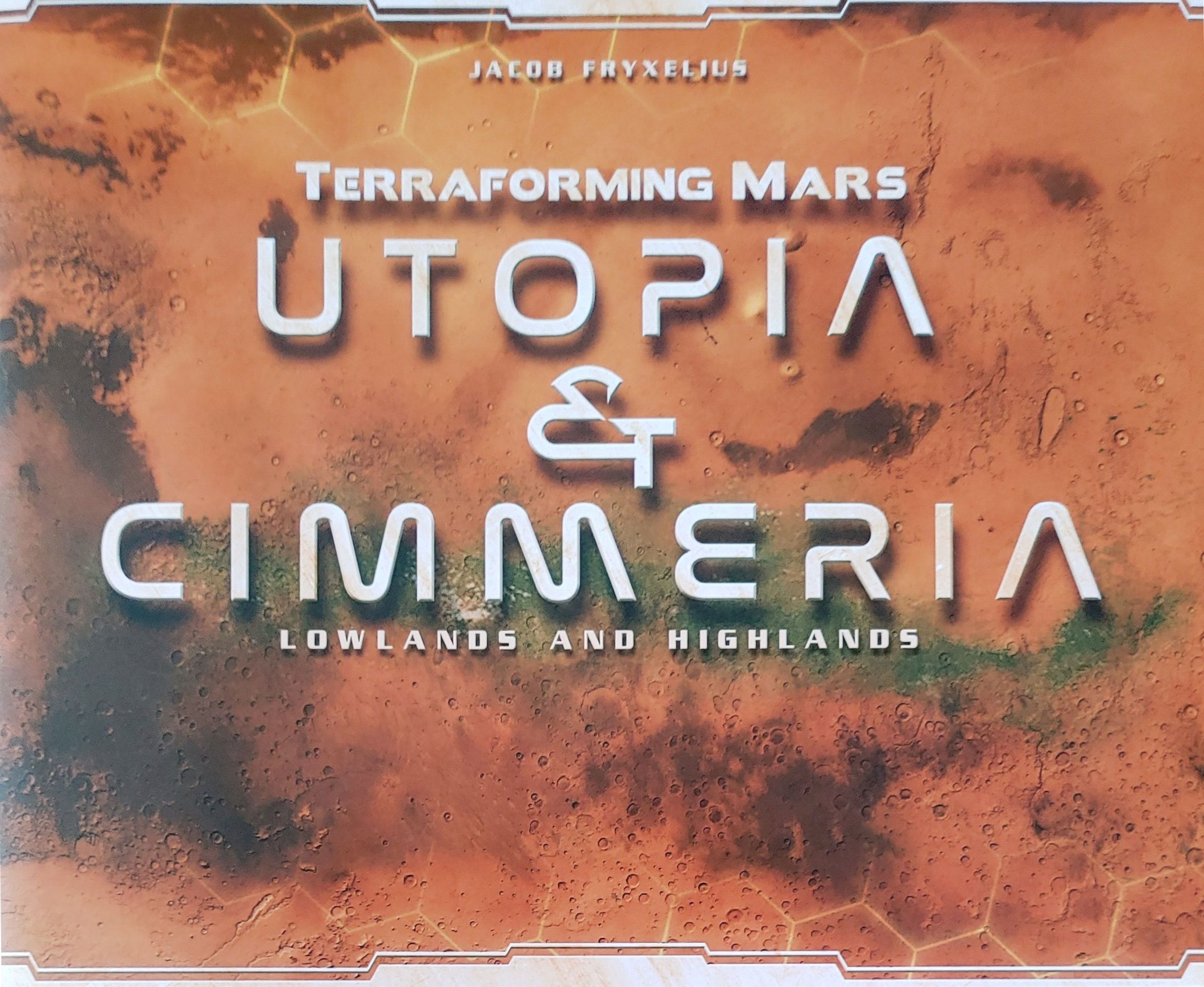 Box cover for Terraforming Mars: Utopia & Cimmeria