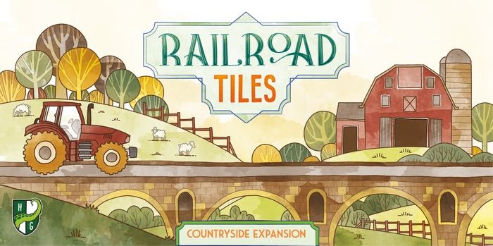 Box cover for Railroad Tiles: Countryside Expansion