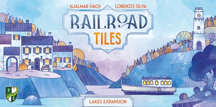 Box cover for Railroad Tiles: Lakes Expansion