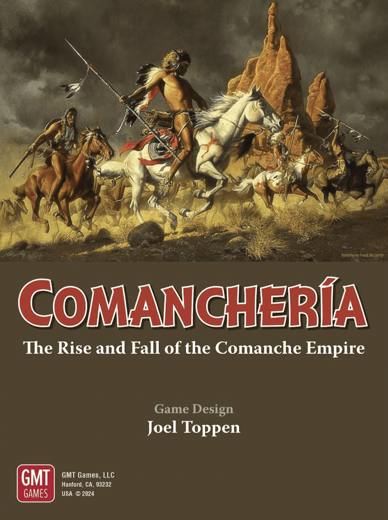 Box cover for Comanchería: The Rise and Fall of the Comanche Empire