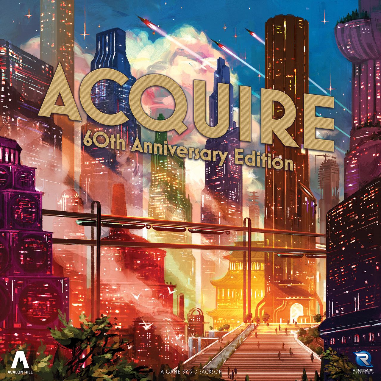 Box cover for Acquire 60th Anniversary Edition