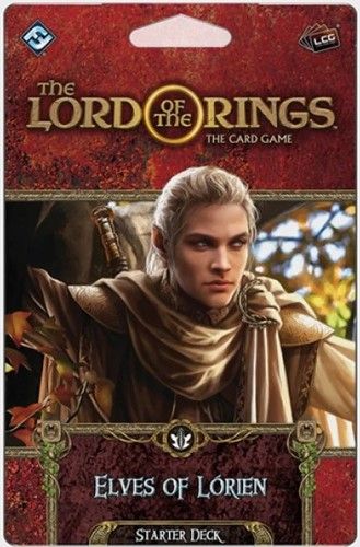 Box cover for The Lord of the Rings: The Card Game - Elves of Lórien Starter Deck