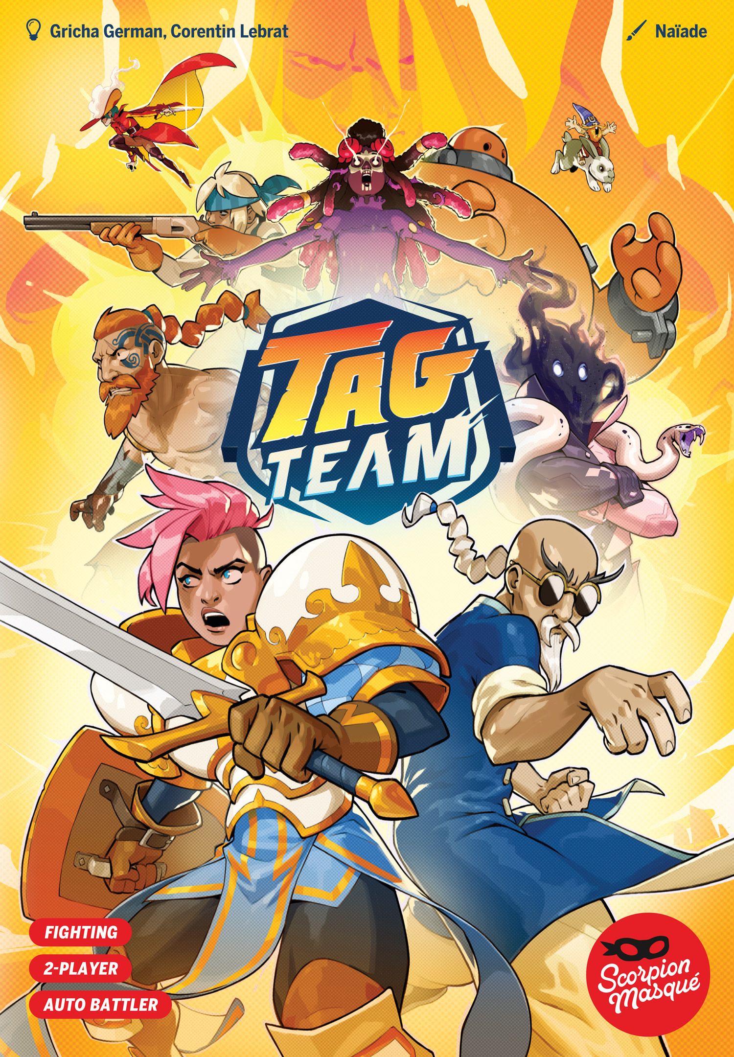 Box cover for Tag Team