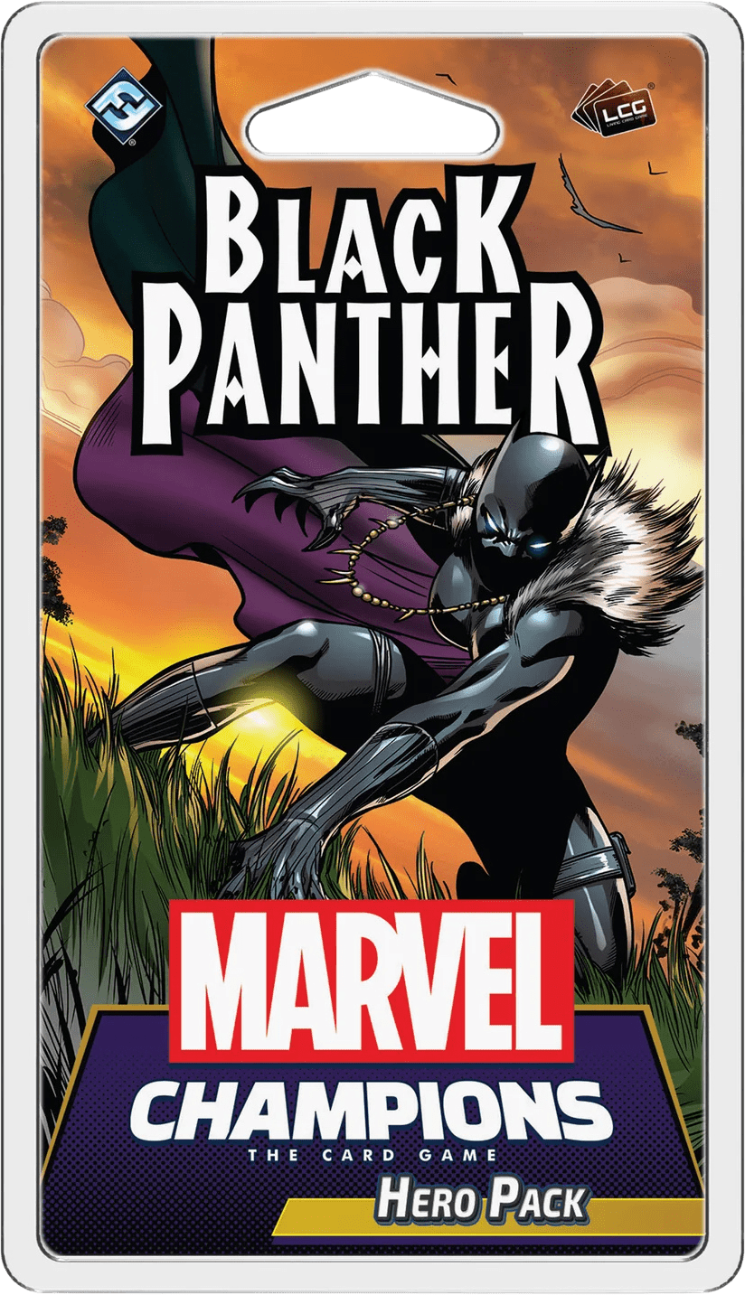 Box cover for Marvel Champions: The Card Game – Black Panther Hero Pack