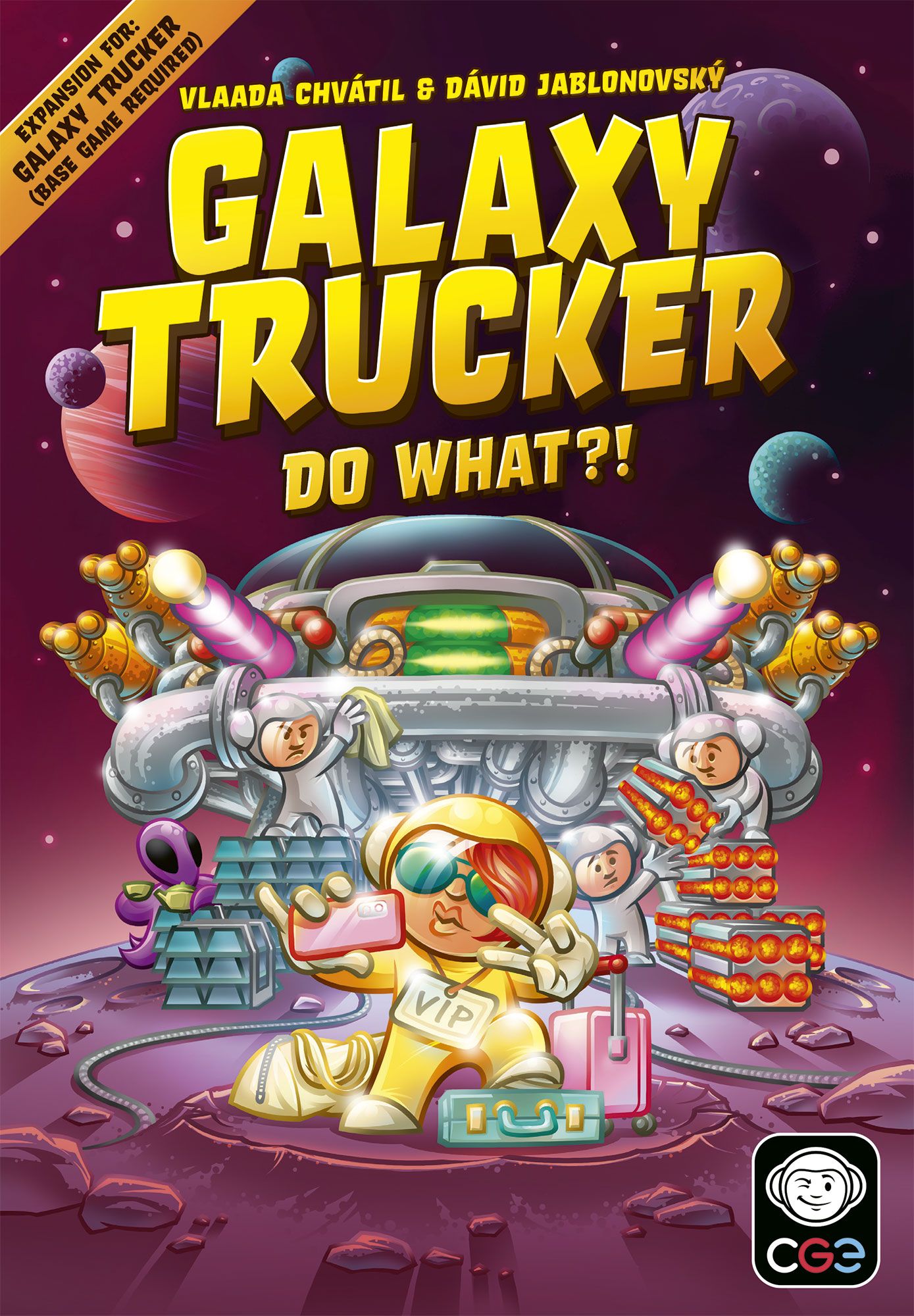 Box cover for Galaxy Trucker: Do What?!