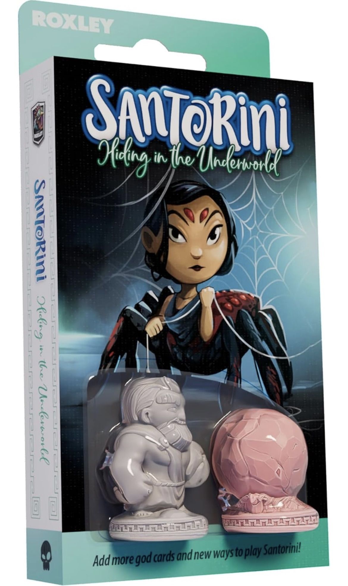Box cover for Santorini: Hiding in the Underworld