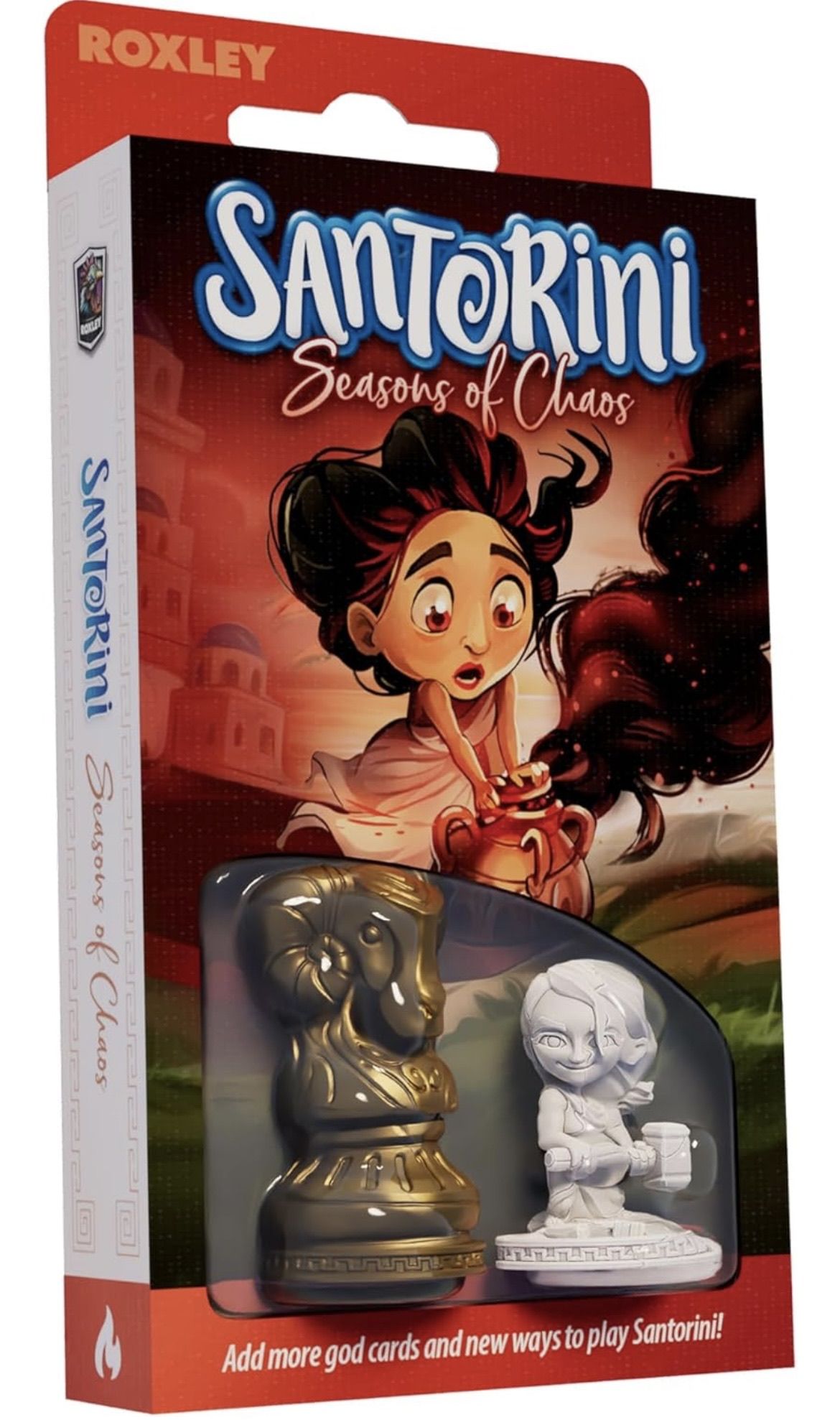 Box cover for Santorini: Seasons of Chaos