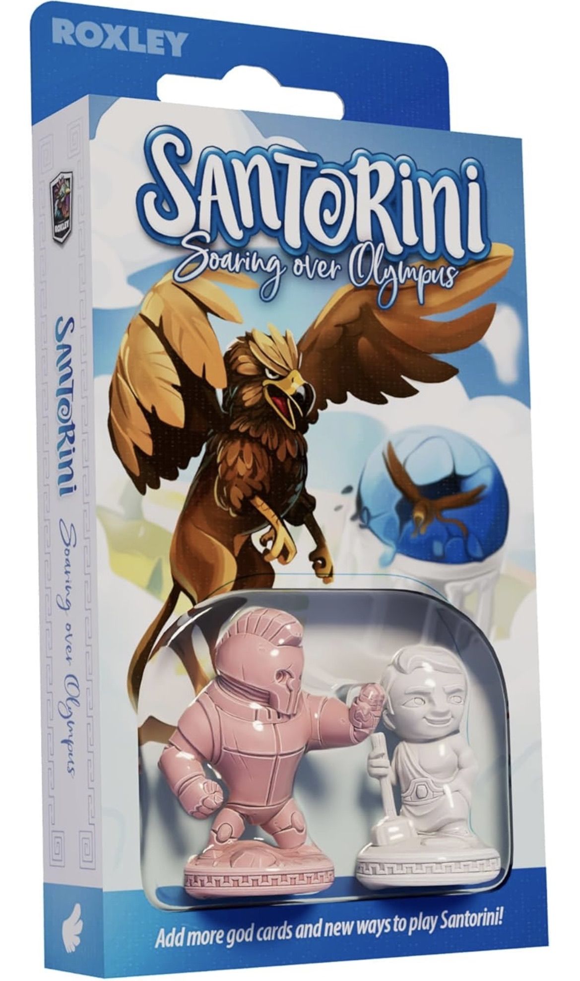 Box cover for Santorini: Soaring over Olympus