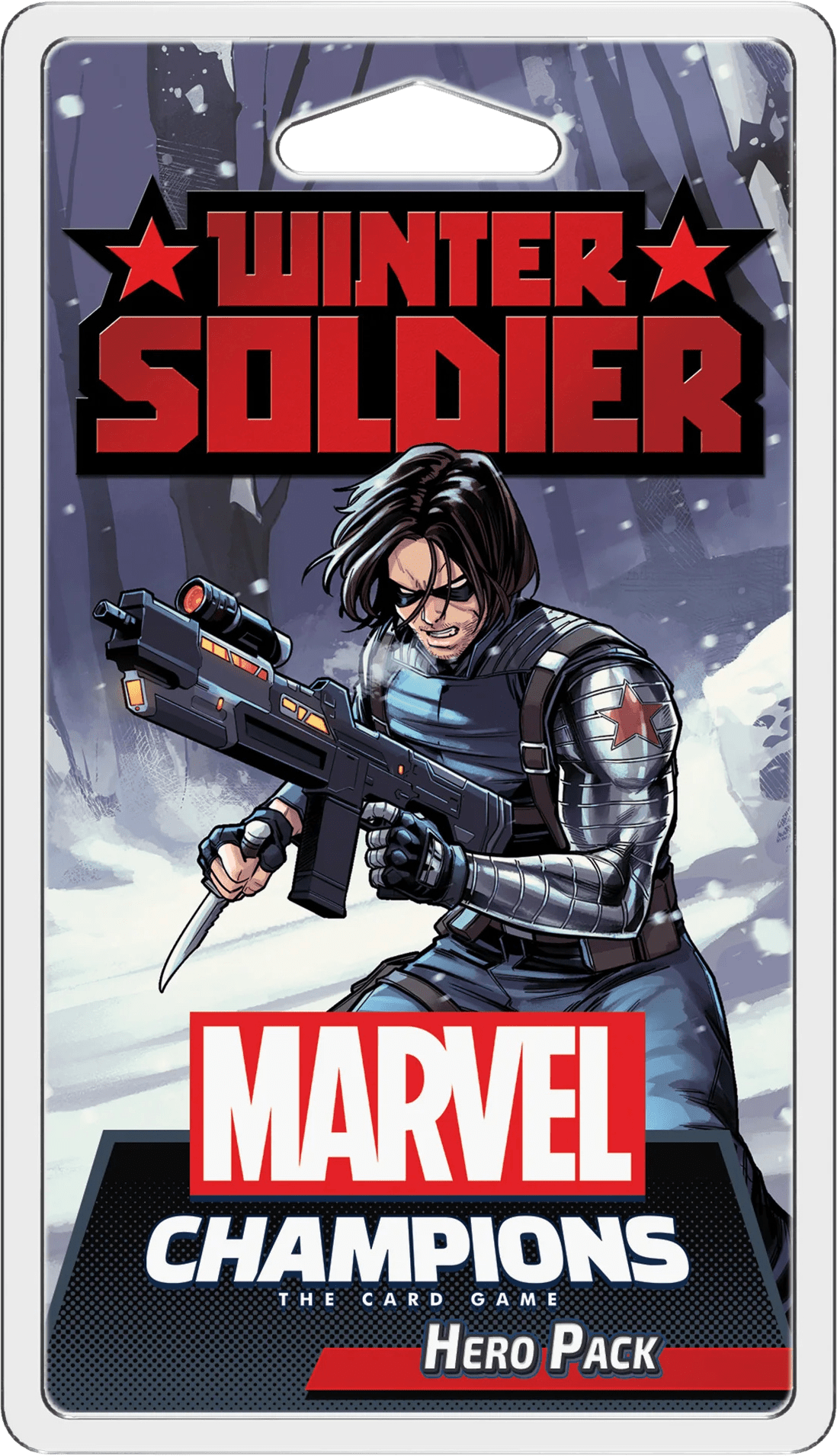 Box cover for Marvel Champions: The Card Game – Winter Soldier Hero Pack