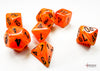 Chessex Vortex Mini-Polyhedral Orange/Black 7-Die Set