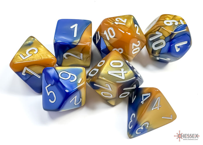 Chessex Gemini Polyhedral 7-Dice Set