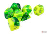 Chessex Gemini Polyhedral 7-Dice Set