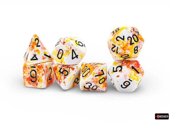 Chessex Brush Polyhedral 7-Die Set