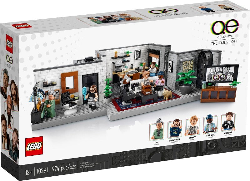 LEGO® 10291 Queer Eye – The Fab 5 Loft