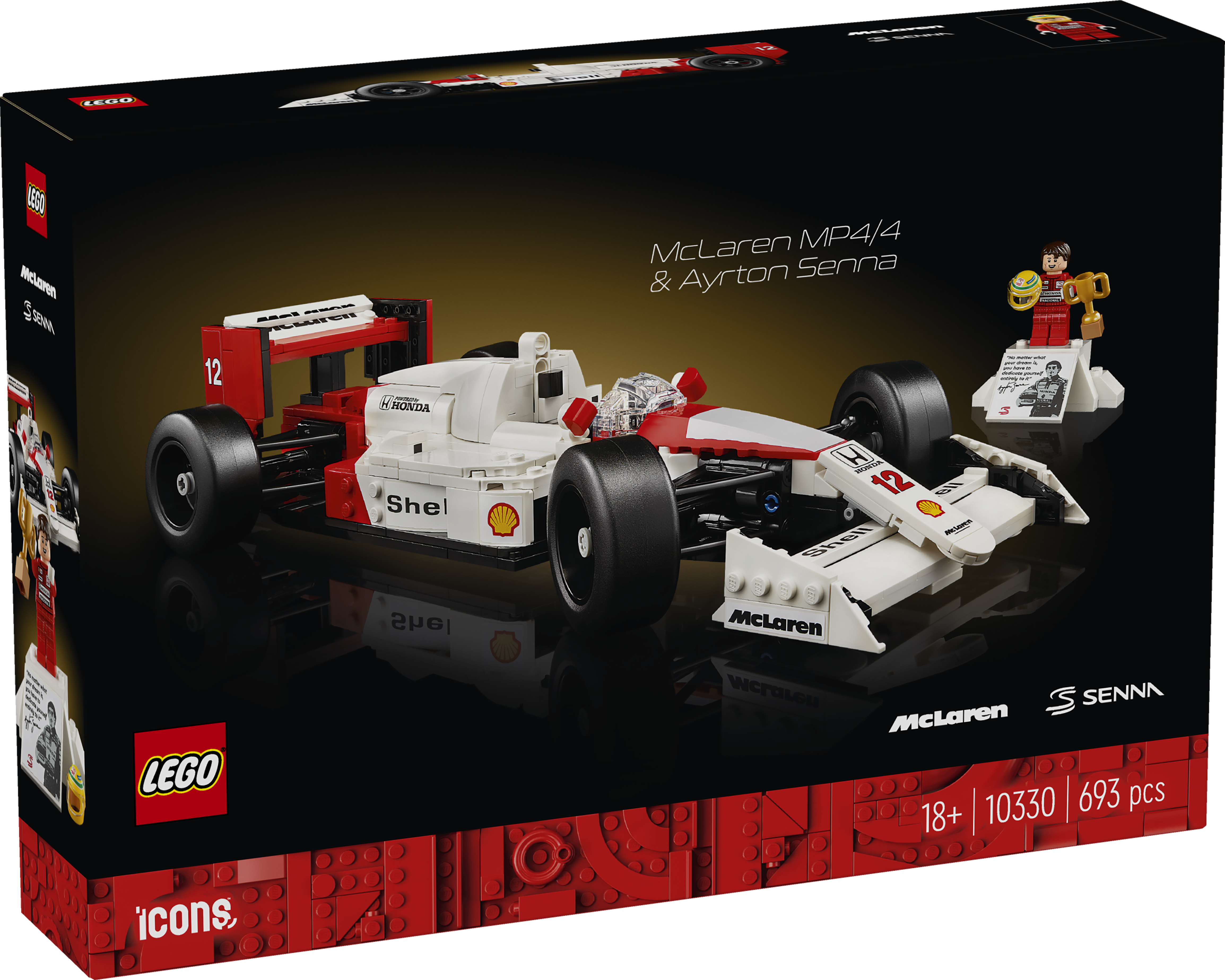 LEGO® 10330 McLaren MP4/4 & Ayrton Senna