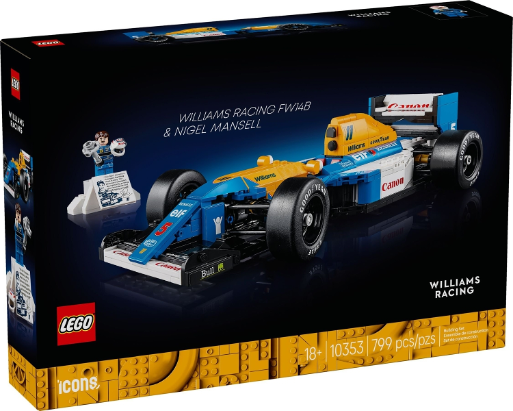Williams Racing FW14B & Nigel Mansell (10353)