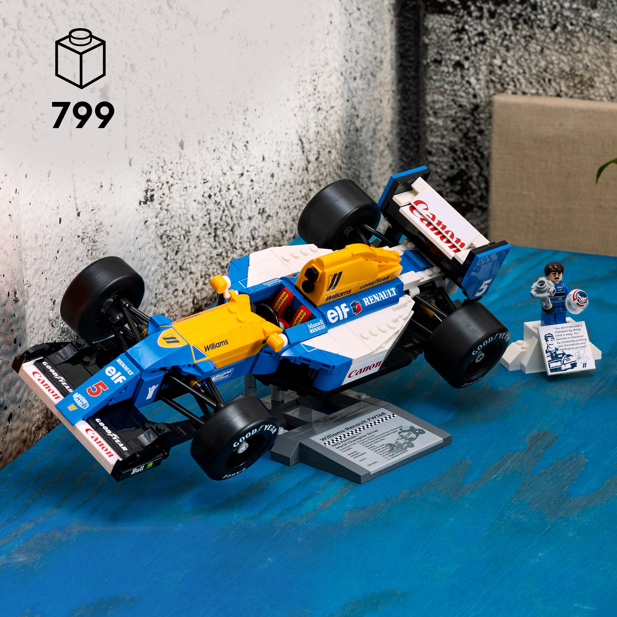 LEGO® 10353 Williams Racing FW14B & Nigel Mansell