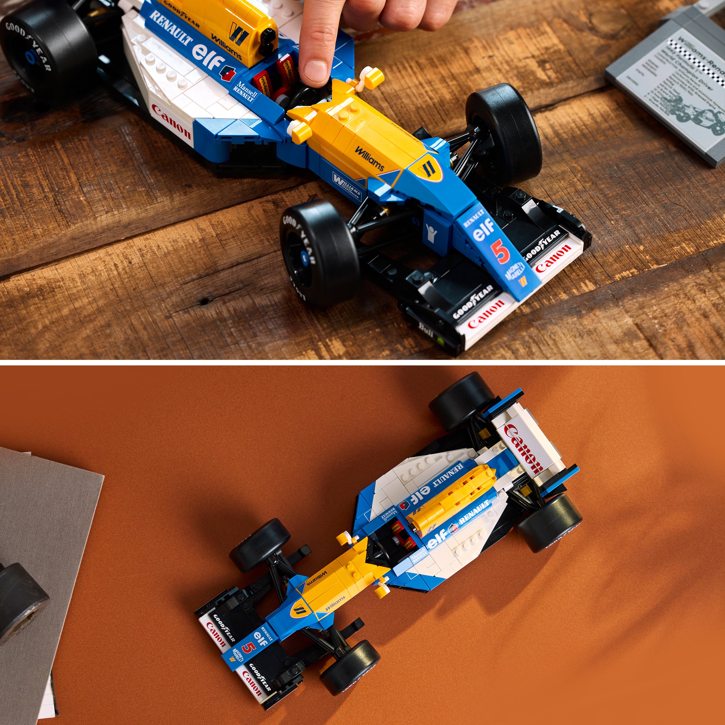LEGO® 10353 Williams Racing FW14B & Nigel Mansell