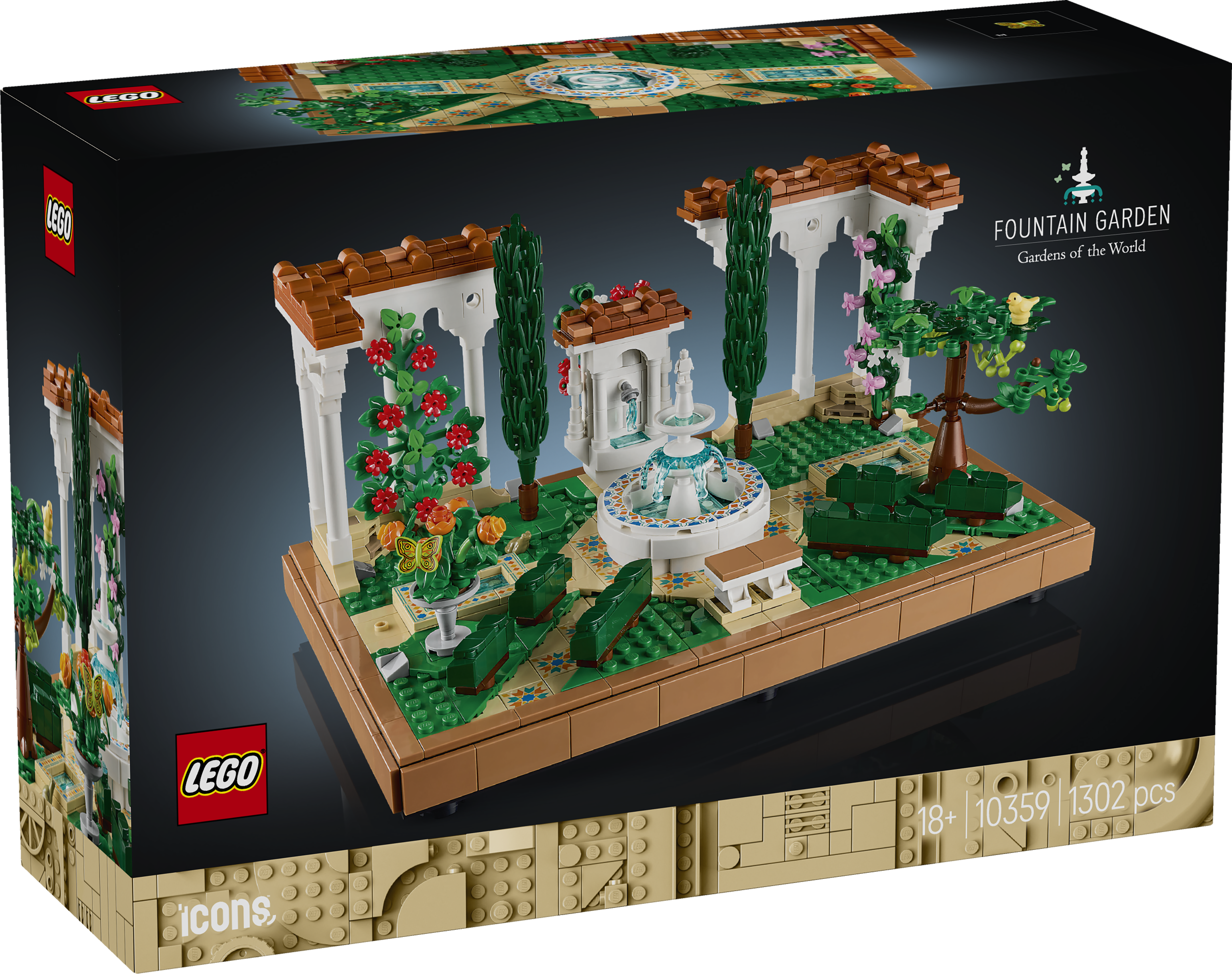 LEGO® 10359 Fountain Garden
