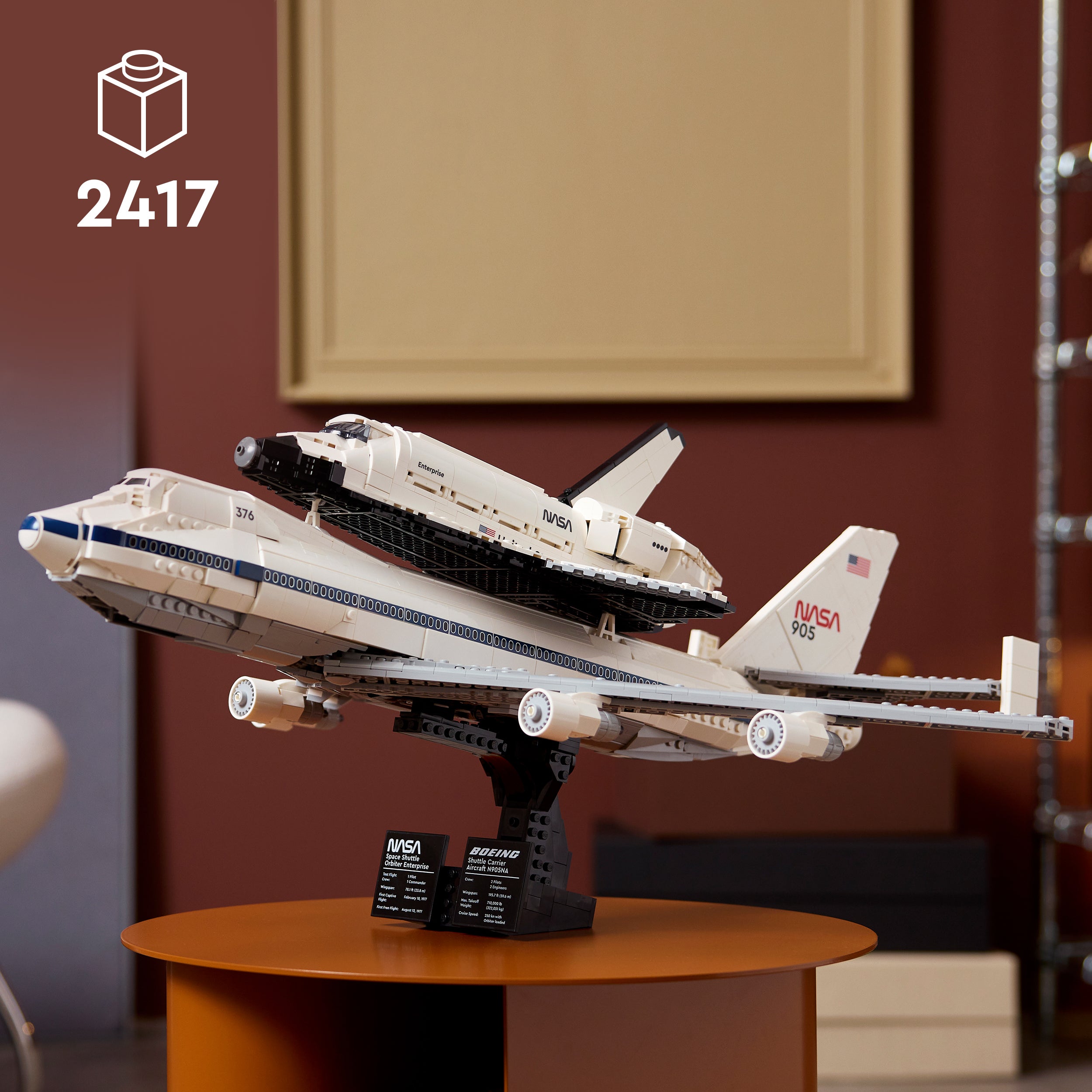 LEGO® 10360 Shuttle Carrier Aircraft