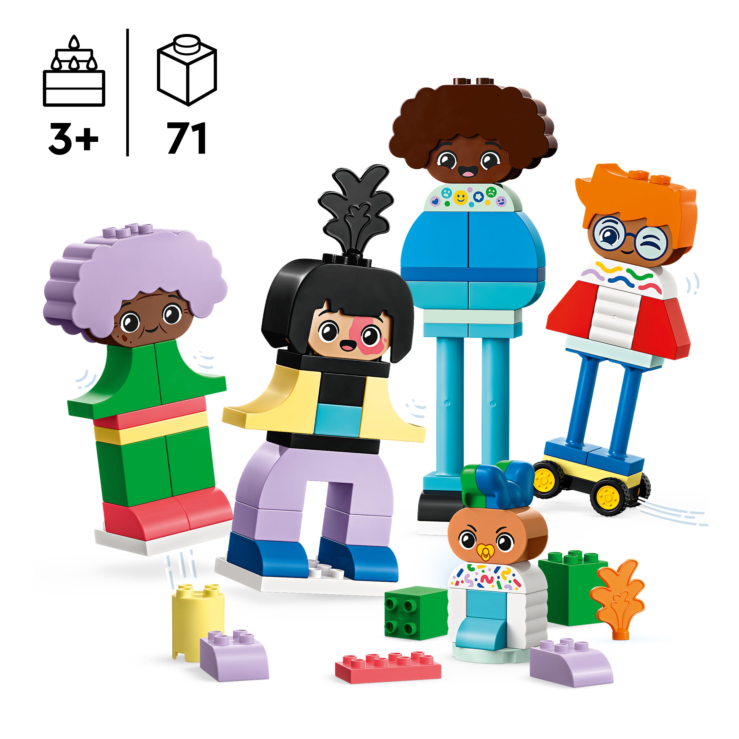 LEGO® 10423 Buildable People with Big Emotions