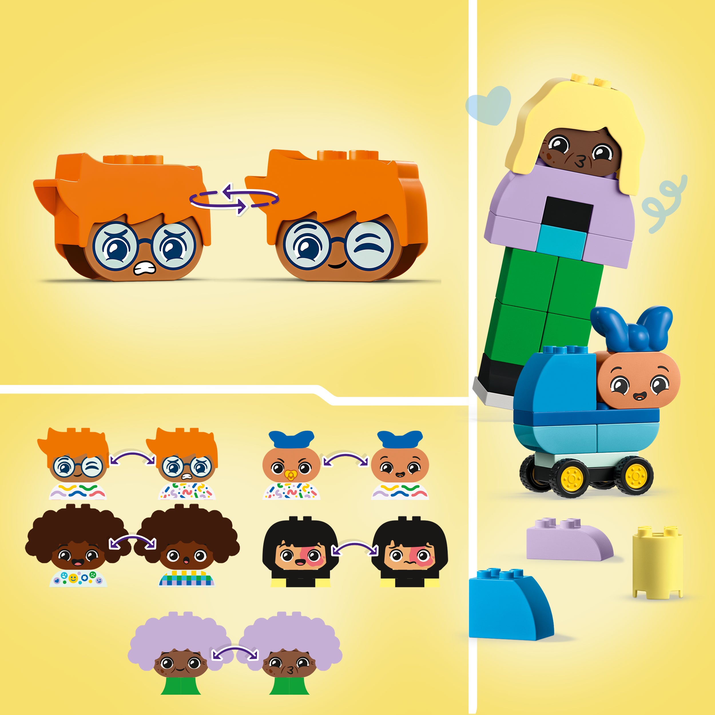 LEGO® 10423 Buildable People with Big Emotions