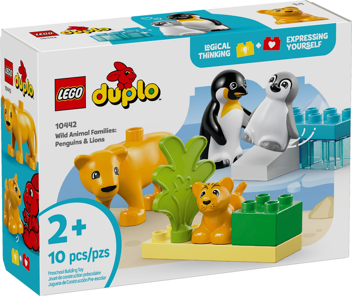 Wild Animal Families: Penguins & Lions (10442)