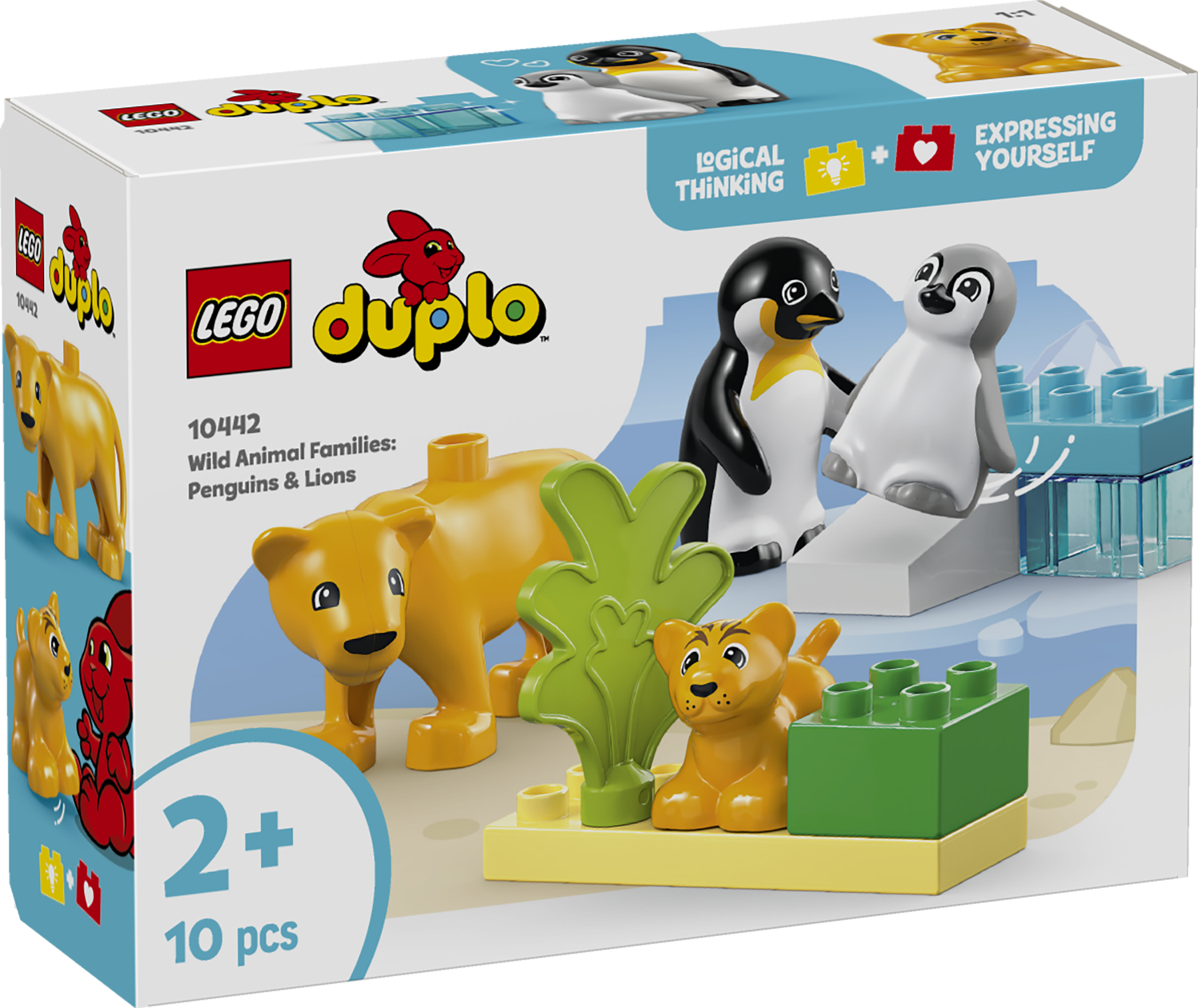 LEGO® 10442 Wild Animal Families: Penguins & Lions